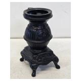 Vintage Cast Metal Stove Planter