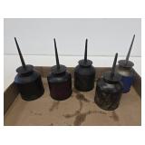 5 Thumb Pump Oil Cans