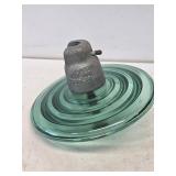 10" Blue Glass Insulator