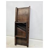 Primitive Wooden Kraut Cutter