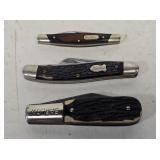 Schrade, Buck & Barlow Pocketknives