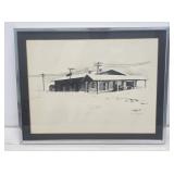 Orleans, IN Monon Train Depot Sketch