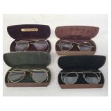 4 Early 12K Gold Filled Eyeglasses