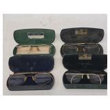 4 Early 12K Gold Filled Eyeglasses