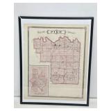 1876 Pike County Indiana Map