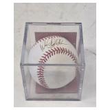Wes Chamberlain Signed Baseball