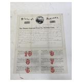 1875 Indiana Mortgage Bond