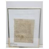 1807 Indiana Territory Vincennes Land Sale
