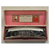 Early M.Hohner Unsere Lieblinge Harmonica with Box