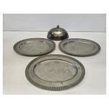 Gorham Louisville Hotel Silverplate Platters