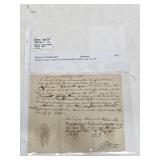 1813 Harrison County, IN Court Summons Document