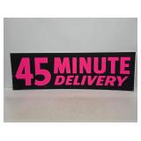 Vintage Cardstock Used Car Lot Sign