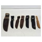 7 Leather Hunting Knife Sheathes
