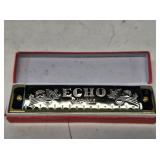 M.Hohner Echo Harmonica with Box