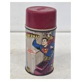 1967 Superman Lunchbox Thermos