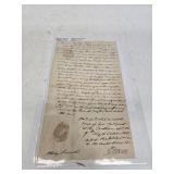 1812 Harrison County, IN Court Order Document