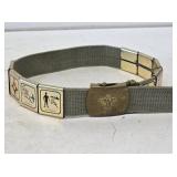 Boy Scouts of America Belt with Merit Badges