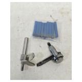 Early Hand Router with Cutters & Depth Gauge