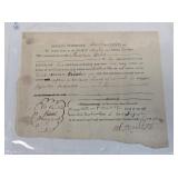 1815 Posey County Indiana Sheriff