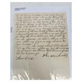 1814 Gibson County, IN Territory Document