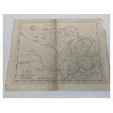 1796 Northwestern Territory Map