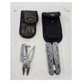 2 Multi-Tools with Sheathes