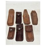 7 Leather Knife Sheathes