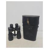 Rare 1942 WW2 German Nazi Binoculars with Case