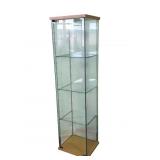 Tall Glass Floor Model Showcase