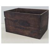 Wooden Explosives Crate