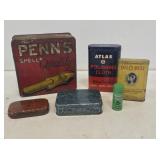 Early Advertising Tins