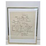 1874 Scott County Indiana Geology Map
