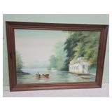 K. Falter Signed Oil on Canvas Painting