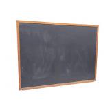 Large Oak Frame Wall Mount Blackboard