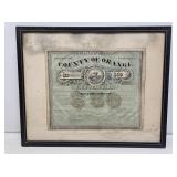 1878 Orange County, IN $50 Bond