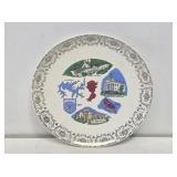 Orange County Indiana Souvenir Plate