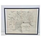 1874 Jefferson County Indiana Geology Map