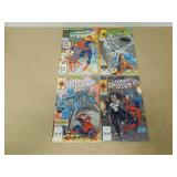 LOT OF 4 HIGH GRADE MARVEL AMAZING SPIDER-MAN