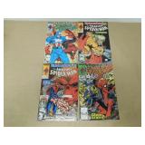 LOT OF 4 HIGH GRADE MARVEL AMAZING SPIDER-MAN