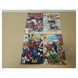 LOT OF 4 HIGH GRADE MARVEL AMAZING SPIDER-MAN
