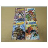 LOT OF 4 HIGH GRADE MARVEL AMAZING SPIDER-MAN
