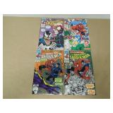 LOT OF 4 HIGH GRADE MARVEL AMAZING SPIDER-MAN