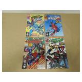 LOT OF 4 HIGH GRADE MARVEL AMAZING SPIDER-MAN