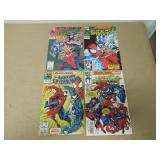 LOT OF 4 HIGH GRADE MARVEL AMAZING SPIDER-MAN