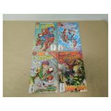 LOT OF 4 HIGH GRADE MARVEL AMAZING SPIDER-MAN