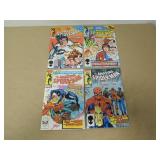LOT OF 4 HIGH GRADE MARVEL AMAZING SPIDER-MAN