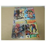 LOT OF 4 HIGH GRADE MARVEL AMAZING SPIDER-MAN