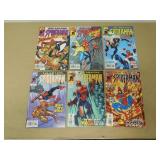 LOT OF 6 HIGH GRADE MARVEL AMAZING SPIDER-MAN