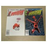 LOT OF 2 MARVEL COMICS DAREDEVIL BRONZE AGE BOOKS