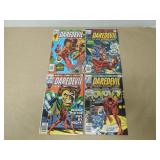 LOT OF 4 MARVEL COMICS DAREDEVIL BRONZE AGE BOOKS